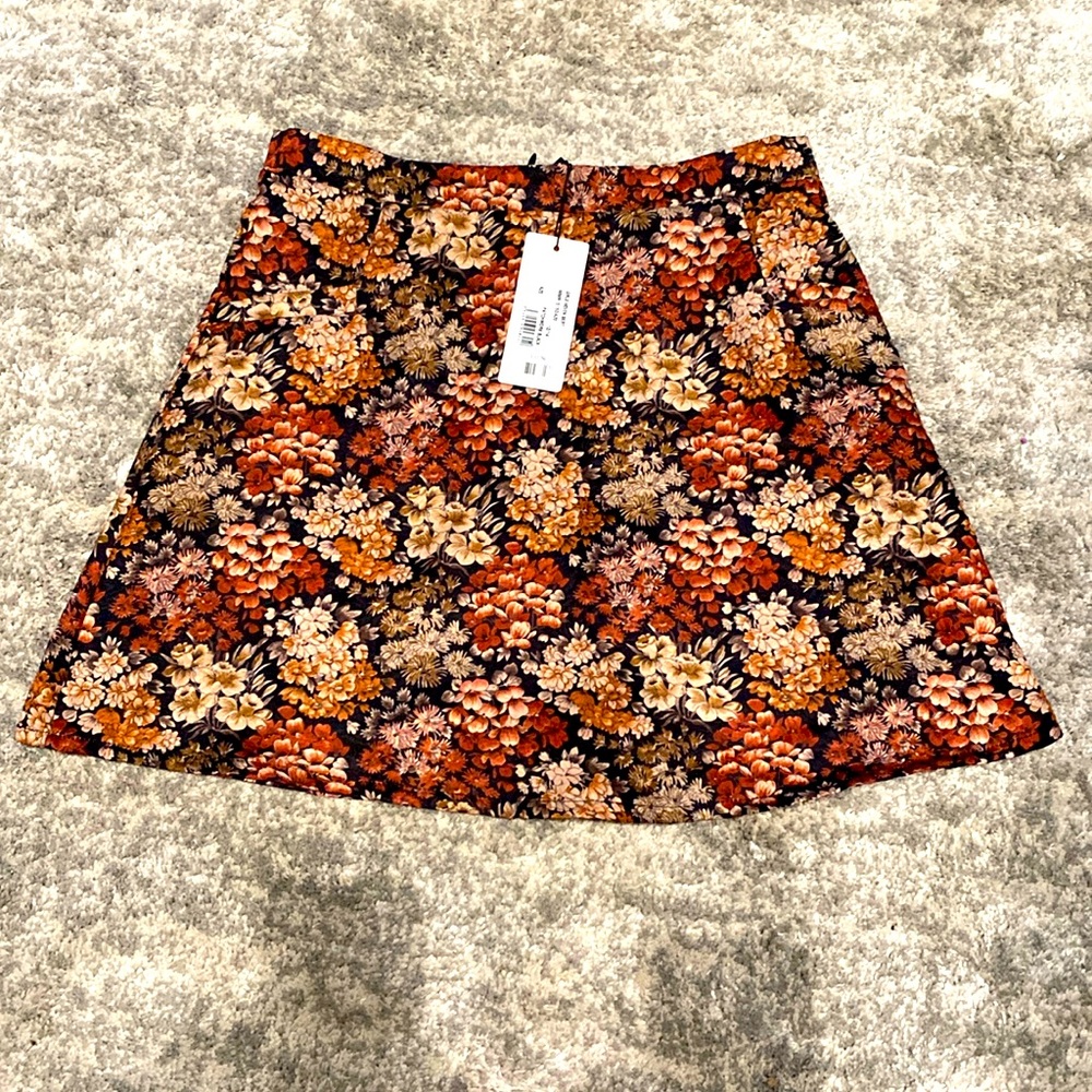 Mini Molly woven skirt, 12/14, patchwork black